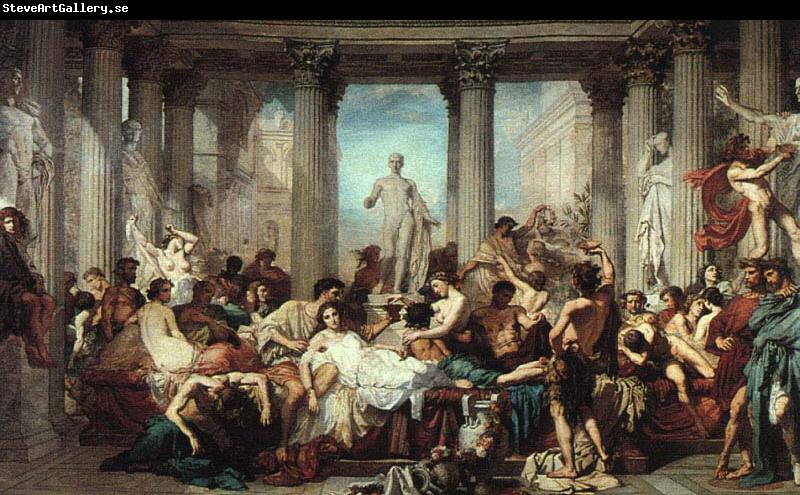 Thomas Couture Romans in the Decadence of the Empire